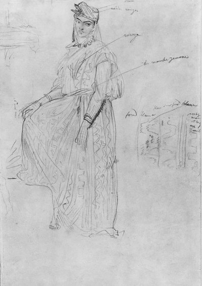 Moorish Woman by Théodore Chassériau